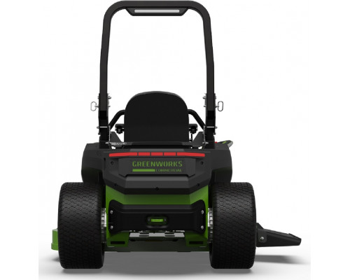 Трактор садовый GREENWORKS ZTC152, 82V, 152 см, с АКБ 23,3 кВтч с нулевым радиусом разворота 7405107