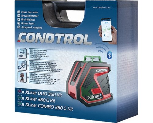 Лазерный нивелир CONDTROL Xliner 360G Kit 1-2-408