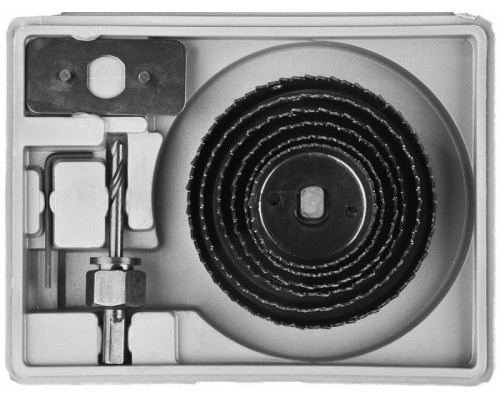 Коронка по дереву STAYER Maxcut 6 шт, набор кольцевых 51-102 мм 29600-H8