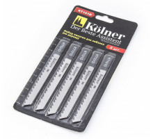 Пилки по дереву Kolner KT 101D 100х4мм, 5шт. кн101д