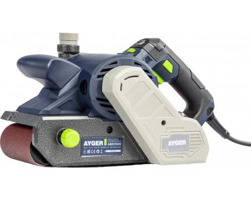Шлифмашина ленточная сетевая AYGER ABS1500