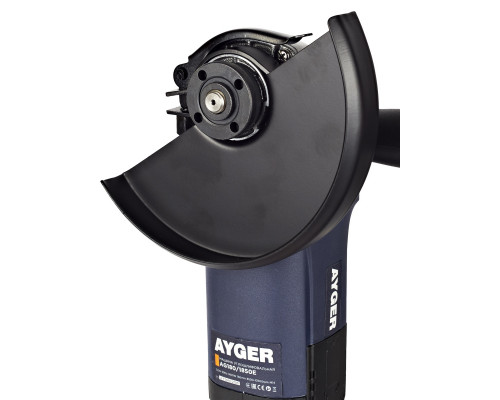 Угловая шлифмашина сетевая AYGER AG180/1850E