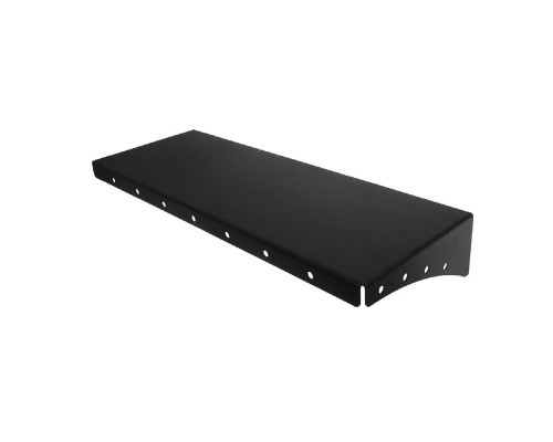 Полка для хранения EMBODIMENT EMB-TB-SH-400x150-B металлическая настенная черная