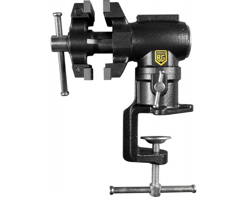 Тиски BERGER BG1341 чугунные поворотные в 2-х плоскостях с наковальней