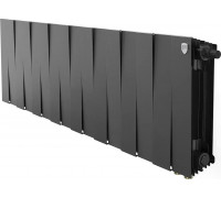 Радиатор отопления ROYAL THERMO PianoForte 300 Черный VR80-16 секц. биметаллический НС-1682359