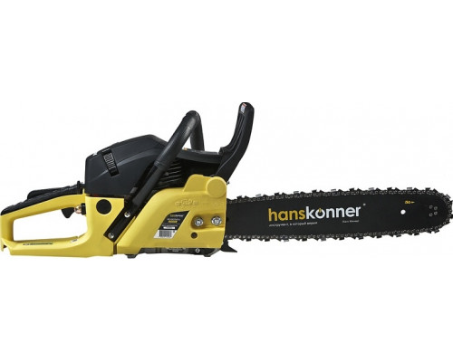 Бензопила HANSKONNER HGC4516, 1.6 кВт, шина 16 дюймов