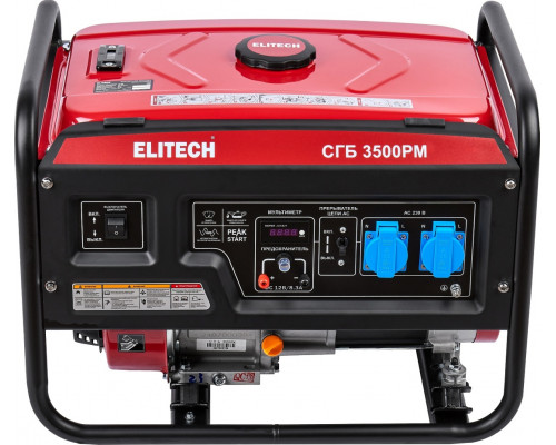 Генератор бензиновый ELITECH СГБ 3500РМ 204659