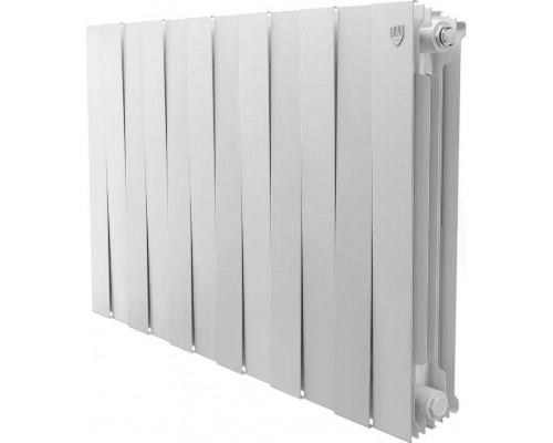 Радиатор отопления ROYAL THERMO PianoForte 500 - 12 секций биметалл Bianco Traffico НС-1682362