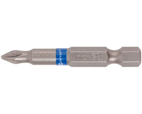 Набор бит Cutop Profi PH1, 50 мм, стальные, 2 шт 83-342