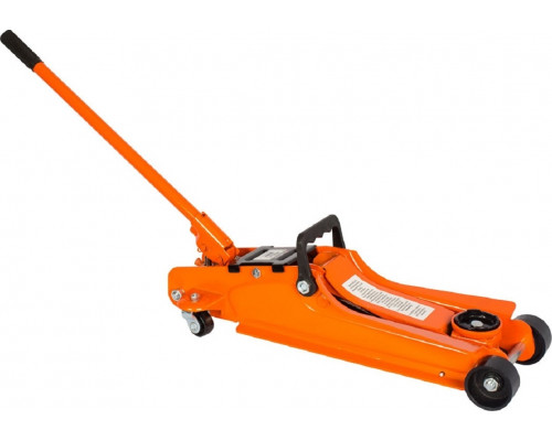 Домкрат подкатной гидравлический СИБТАЛЬ 2 т с низким подхватом, 85-370 мм