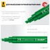 Маркер ЗУБР МК-800 06327-4 клиновидный зеленый экстрабольшой 2-8 мм