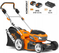 Газонокосилка аккумуляторная DAEWOO DLM 5042Li SET