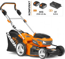 Газонокосилка аккумуляторная DAEWOO DLM 5042Li SET