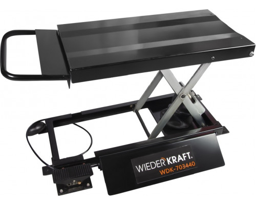 Подъемник автомобильный пневматический WiederKraft WDK-703440 для колес