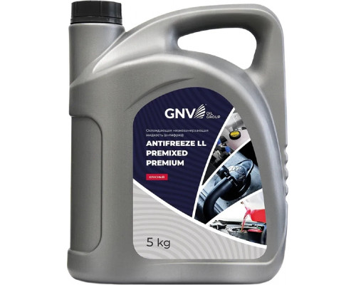 Антифриз GNV Antifreeze LL Premixed Premium (красный) 5 кг RG101751501118SP5