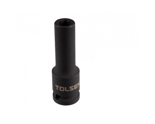 Ударная головка 6-ти гранная глубокая 1/2" TOLSEN TT18261, 11 мм