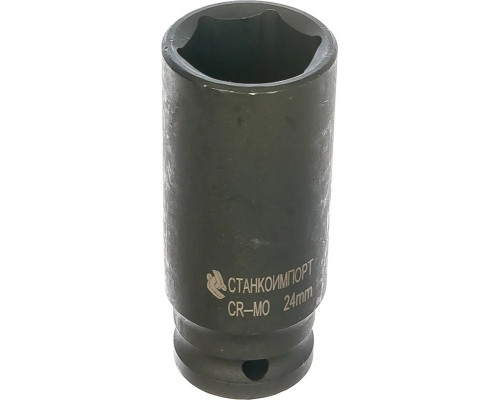 Ударная головка глубокая 6-гранная 1/2" 24 мм STANKO CS-12.21.24