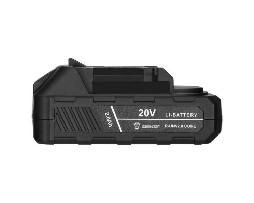Аккумуляторная батарея DEKO 20V 2.0Ah Li-ion CORE R-UNV 083-1013