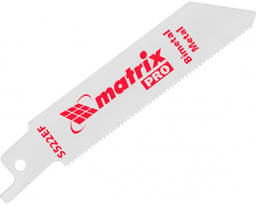 Полотна для сабельных пил MATRIX 782008 по металлу, 75/1,4 мм, 2 шт.