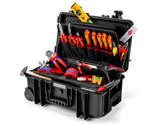 Набор электромонтажного инструмента KNIPEX KN-002133E Robust26 Move Electric в кейсе, 22 предмета