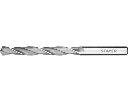 Сверло по металлу STAYER PROFI 10.5х133мм, hss-r, быстрорежущая сталь м2(s6-5-2) 29602-10.5