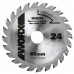 Пильный диск универсальный Worx WA5034 24Т 85х1,2х15 мм ТСТ WA5034