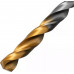 Сверло по металлу Denzel Р6М5, Golden Tip спиральное 6x93мм 718235