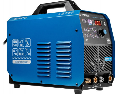Аппарат аргонно-дуговой сварки SOLARIS TIG-225P AC/DC