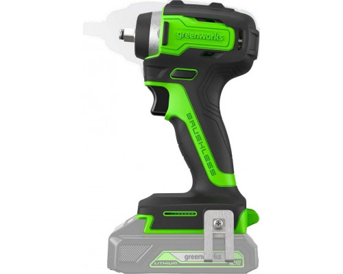 Гайковерт аккумуляторный GREENWORKS G24IW200 ударный, 24V, АКБ 2Ач и ЗУ 3803607CUA