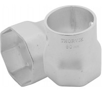 Ключ трубчатый THORVIK BS6P80 ступичный шестигранный, 80 мм 053750