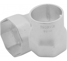 Ключ трубчатый THORVIK BS6P80 ступичный шестигранный, 80 мм 053750
