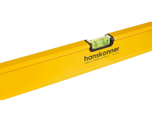 Уровень строительный алюминиевый HANSKONNER HK2015-03-2000, 2000 мм