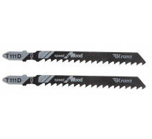 Пилки по дереву Kranz KR-92-0319 T111D 100 мм (2 шт./уп.)