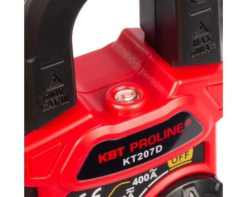 Клещи токоизмерительные КВТ KT 207D PROLINE цифровые 91920