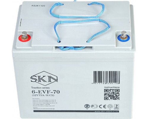 Аккумулятор SKN 6-EVF-70 тяговый 12В 73Ач