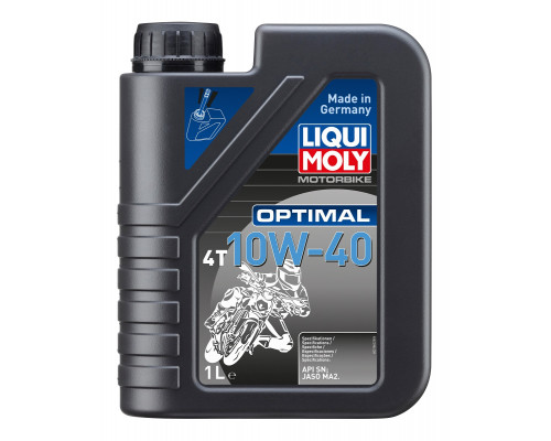 Масло для мотоциклов LIQUI MOLY SAE 10W40 Motorbike 4T Optimal 1 л 21862 21862