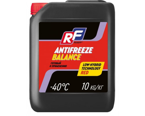 Антифриз RUSEFF BALANCE красный 10 л 17485N 17485N
