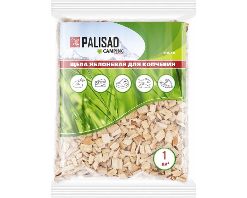 Щепа PALISAD 69 510 яблоневая для копчения 69510