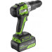 Дрель-шуруповерт аккумуляторная GREENWORKS GD24DD60 ударная, 24V, АКБ 4Ач и ЗУ 3704107CUB
