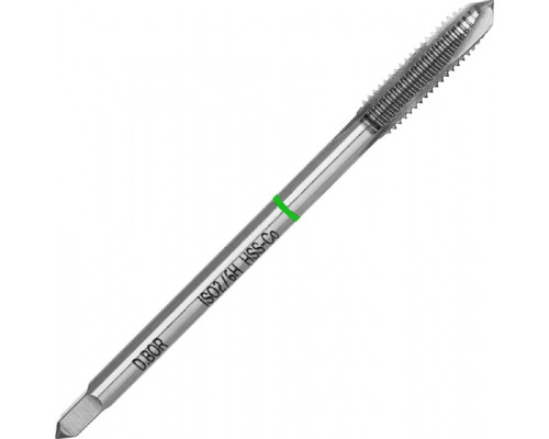 Метчик D.BOR DIN 376 Form-B HSS-Co, M6x1,00 машинный D-TCT-442-060-100