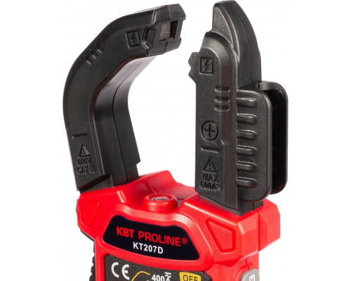 Клещи токоизмерительные КВТ KT 207D PROLINE цифровые 91920