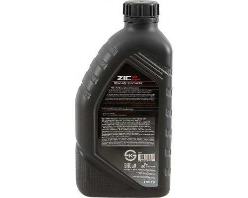 Масло моторное ZIC X7 DIESEL 10W40 1 л 132607