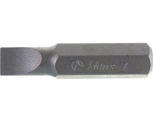 Бита для заворачивания HANS 012-4M07 шлицевая короткая на 5/16