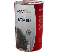 Масло трансмиссионное GNV ATF III Yellow (желт) 4 л GA3GY11110126070111004