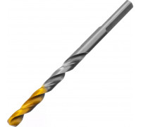 Сверло по металлу Denzel Р6М5, Golden Tip спиральное 5x86мм 718233