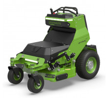Трактор садовый GREENWORKS ZTCS92, 82V, 92 см, с АКБ 8 кВтч с нулевым радиусом разворота 7405407