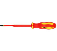 Отвертка диэлектрическая шлицевая Norgau 5,5х125мм vde slim n172 067063155