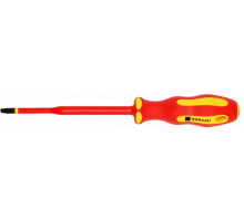 Отвертка диэлектрическая шлицевая Norgau 5,5х125мм vde slim n172 067063155