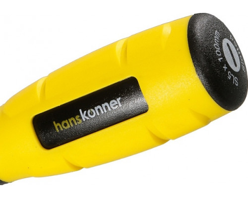 Отвертка шлицевая HANSKONNER HK1040-16-SL5-100 алмазн. наконечник