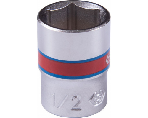 Головка 6-гранная 1/2" с посадкой 1/4" KING TONY 233516S